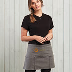 Branded Short Three Pocket Waist Apron