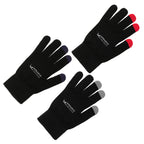 Branded Touchscreen Gloves with Coloured Fingertips