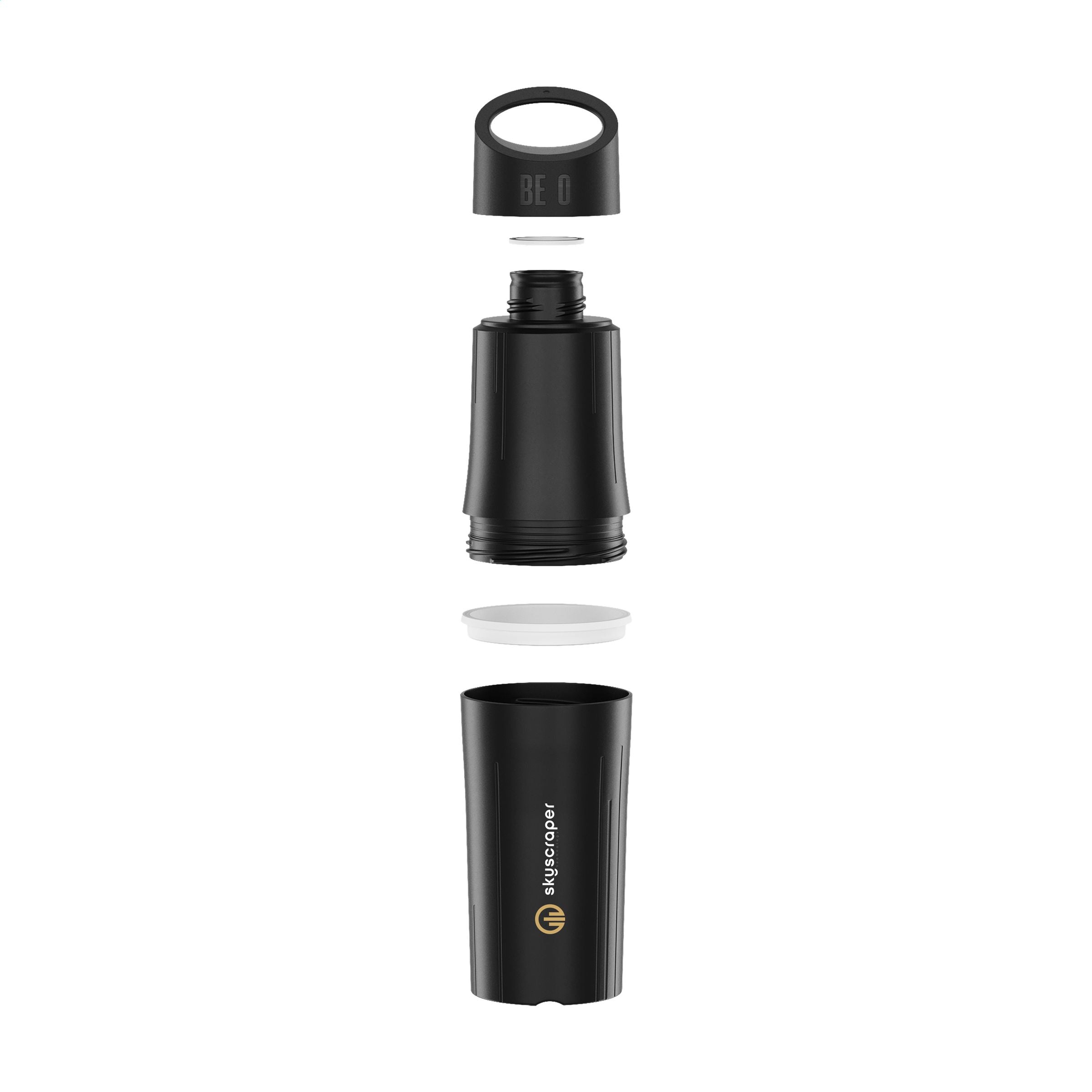 BE-O Branded Organic Water Bottle