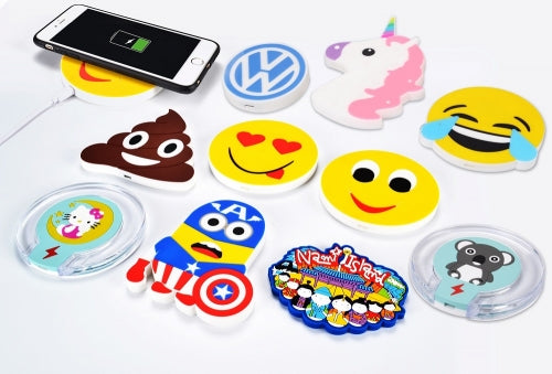 Branded Bespoke Shape PVC Wireless Charging Pad