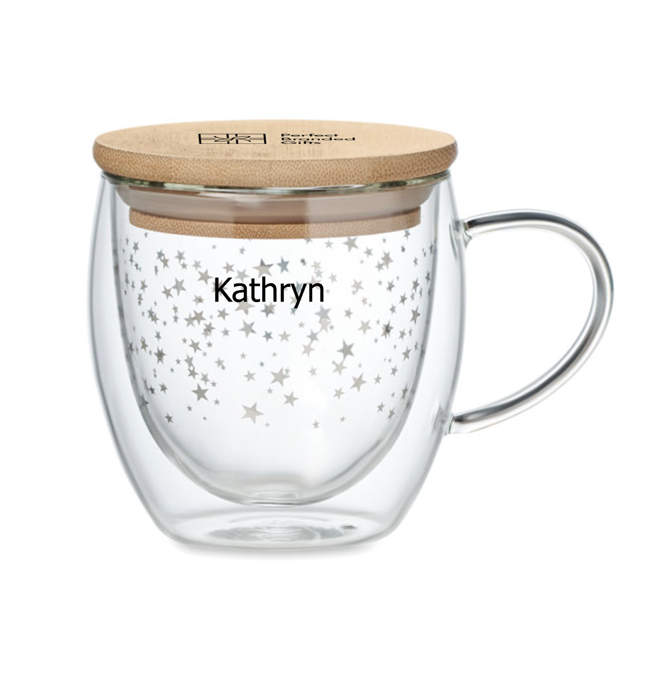Branded Borosilicate Stars Mug