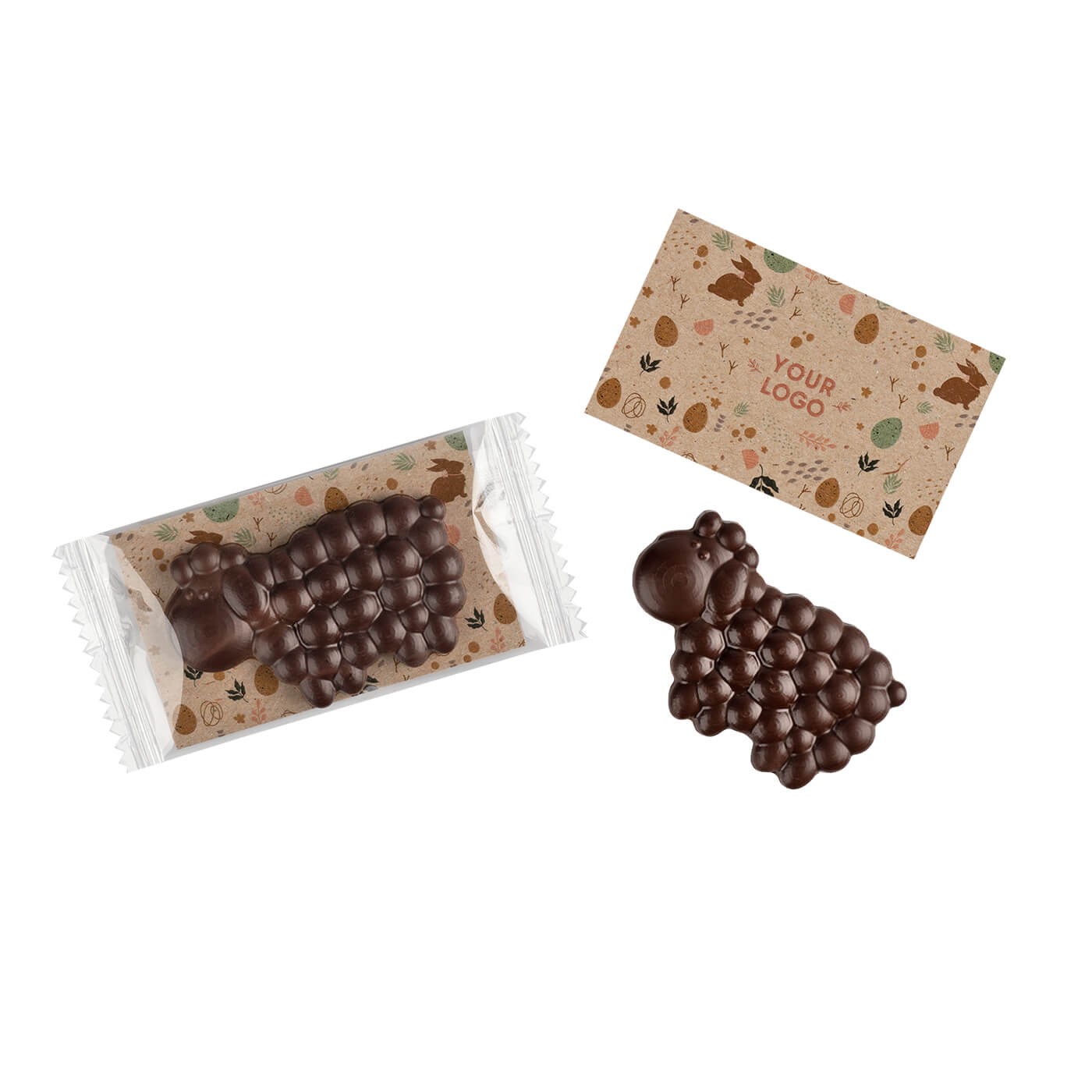 Branded Chocolate Lambs