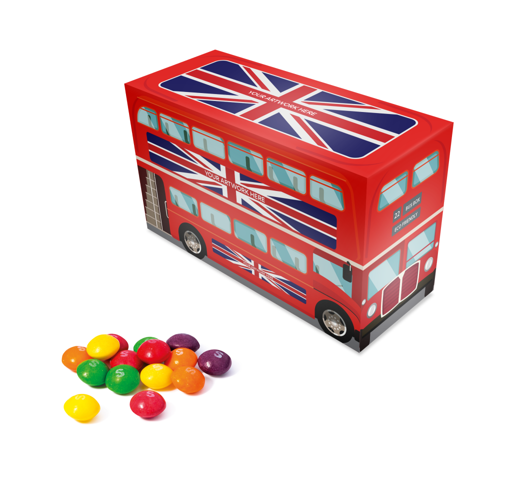 Branded Eco Bus Sweet Box