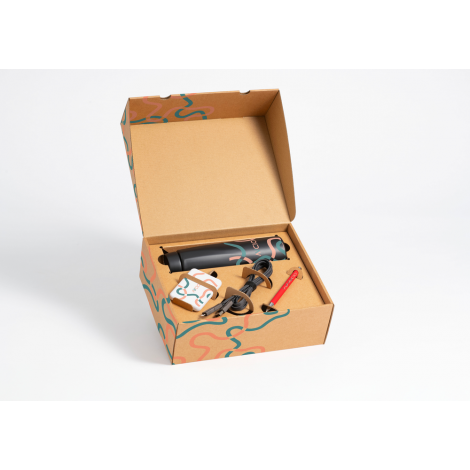 Branded Onboarding Tech Gift Set with Bottle & Power Bank