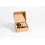 Branded Onboarding Tech Gift Set with Wireless Charger & Power Bank