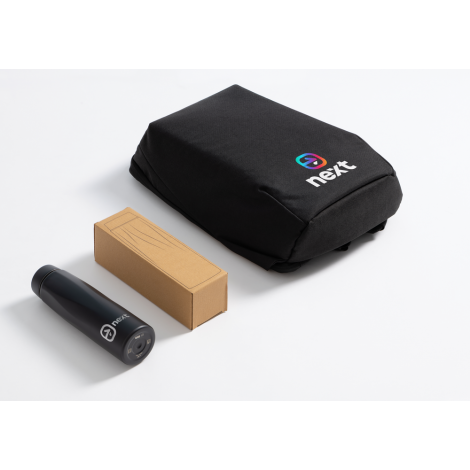Branded Anti-Theft Backpack & Bottle Onboarding Gift Set