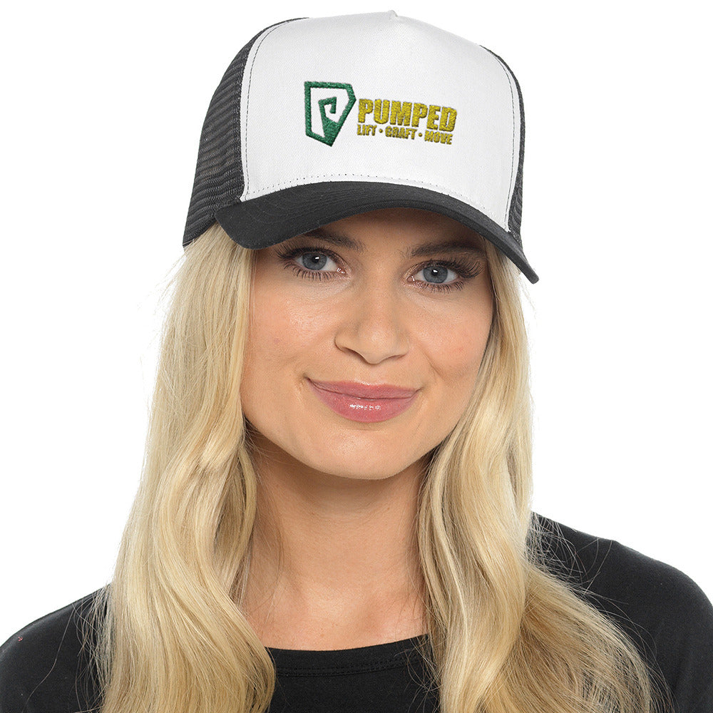 Branded Retro Trucker Cap with Mesh Back