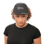 Branded Polyester Snapback Cap with Flat Peak