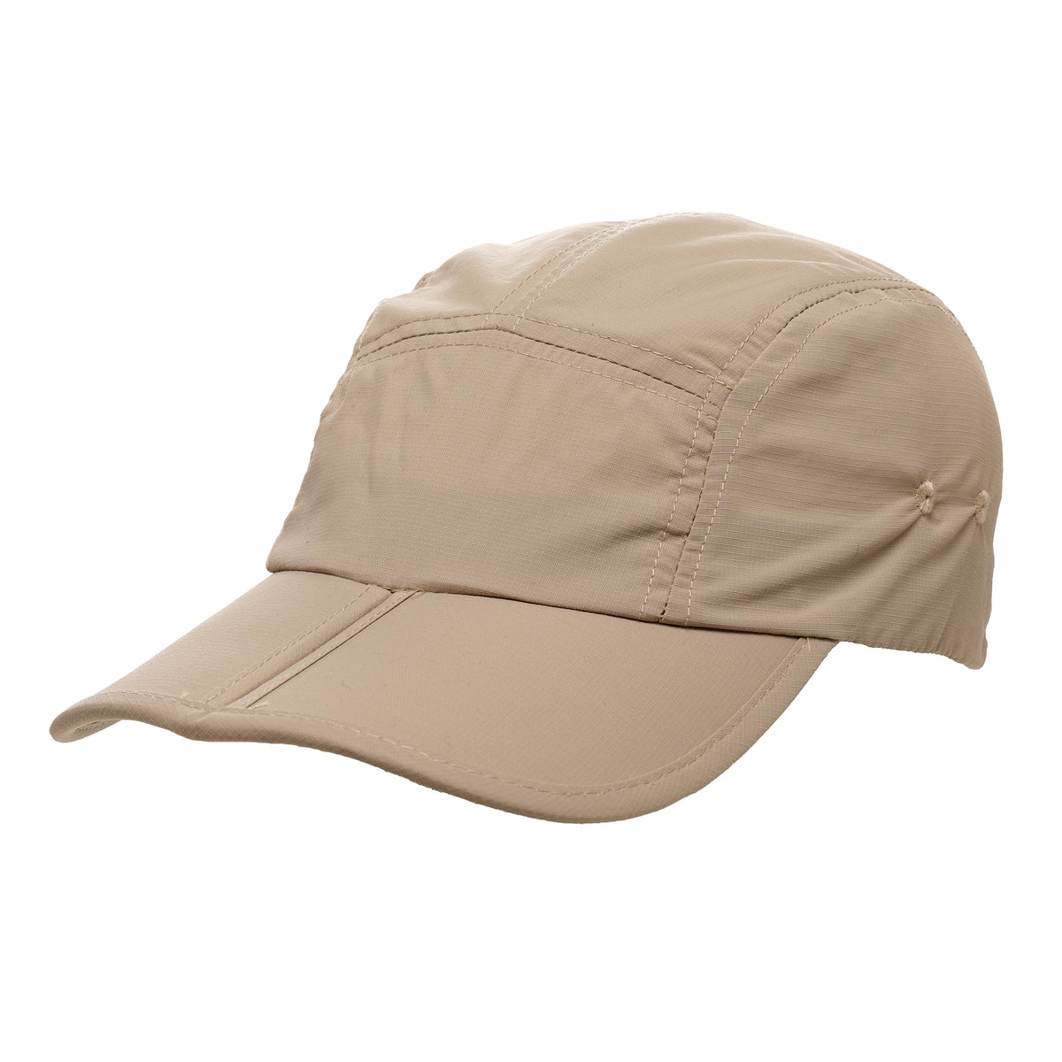 Branded Foldable Nylon Cap with Clip Fastening