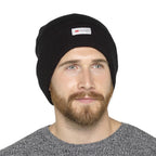 Branded Thinsulate Lined Cuffed Beanie Hat
