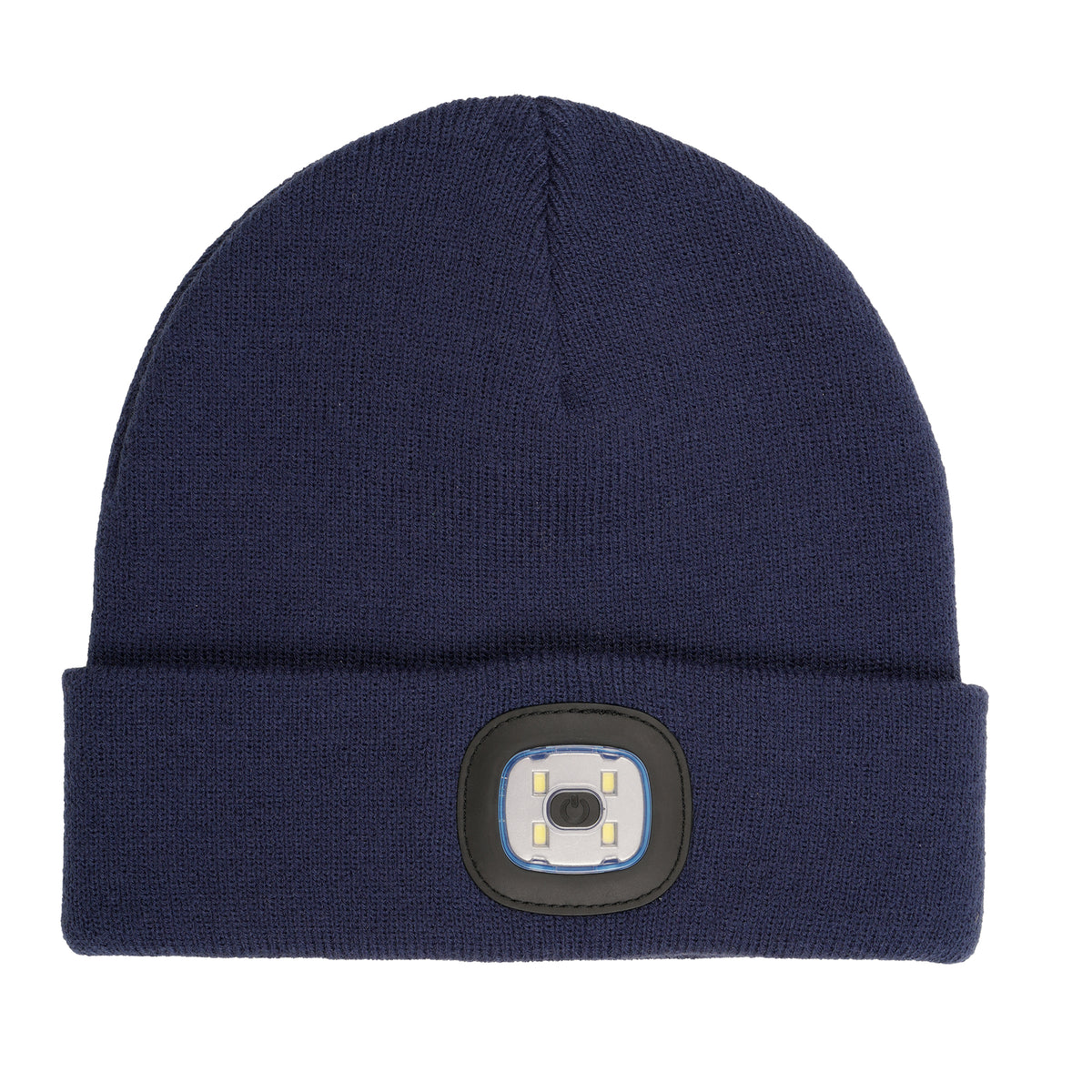 Branded Beanie Hat with Rechargeable LED Light