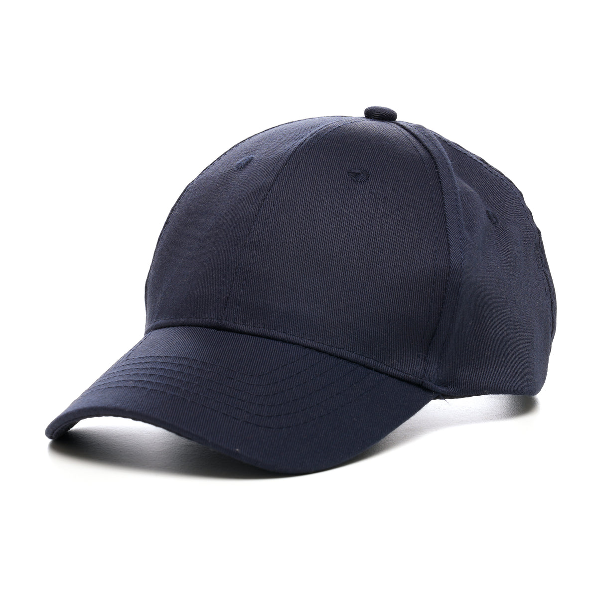 Branded Kids Baseball Cap with Adjustable Fastener in Navy