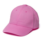 Branded Kids Baseball Cap with Adjustable Fastener in Pink