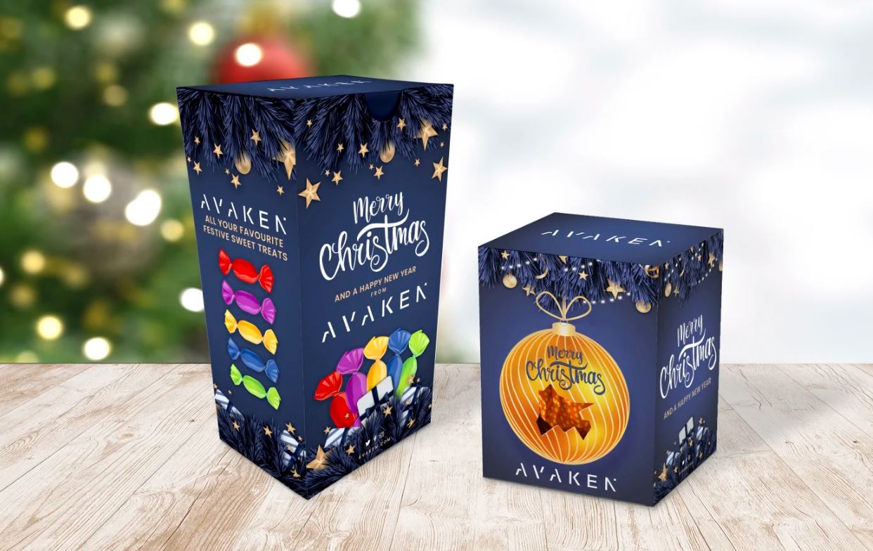 Personalised Corporate Christmas Chocolate Boxes