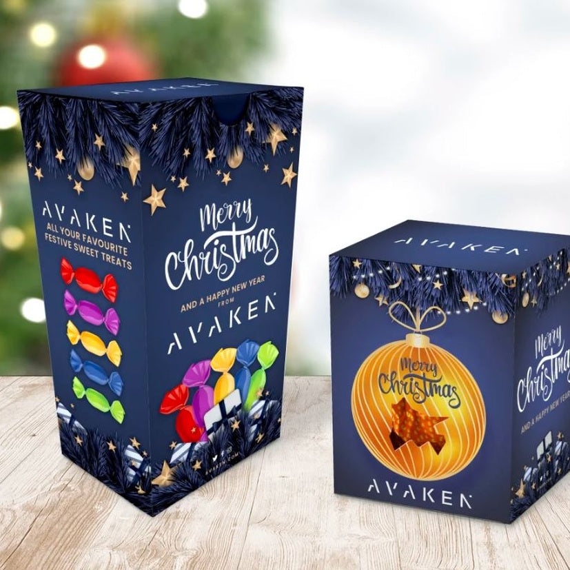 Personalised Corporate Christmas Chocolate Boxes
