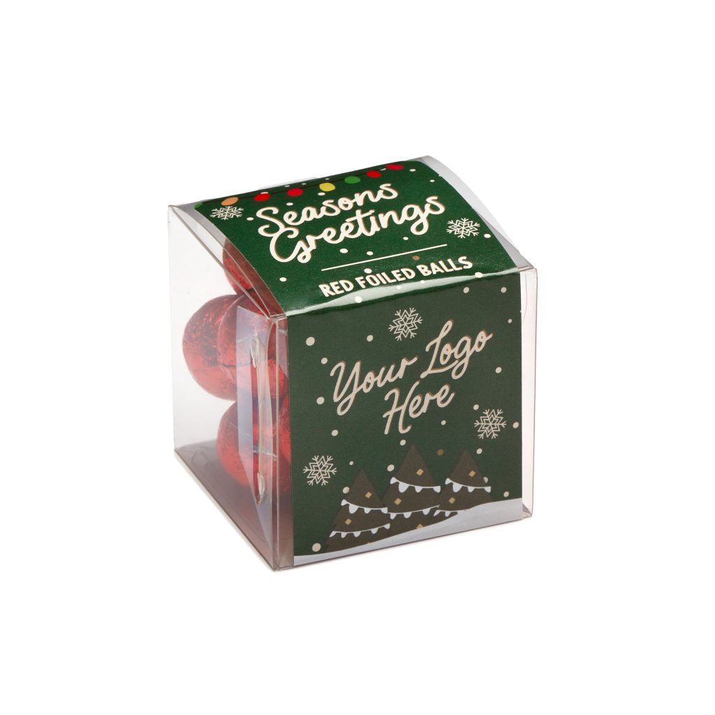 Branded Festive Treats Cube