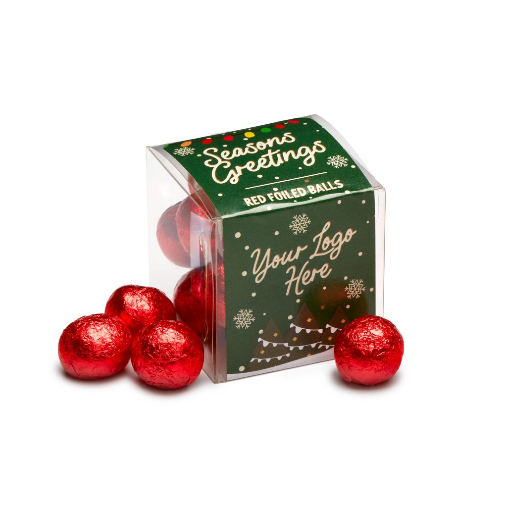 Branded Festive Treats Cube