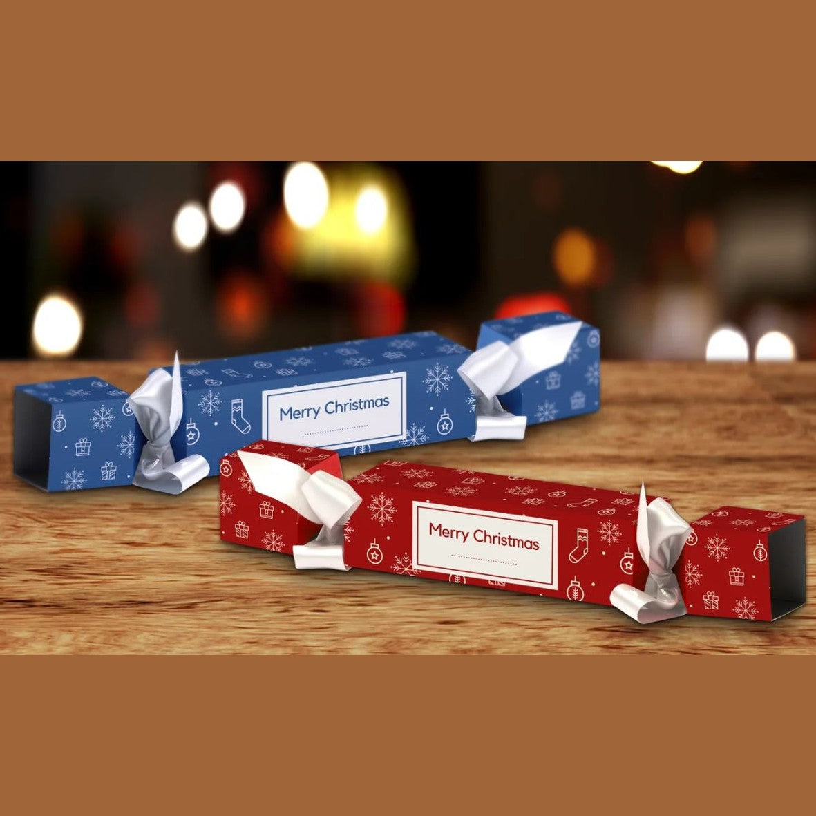 Personalised Corporate Christmas Crackers