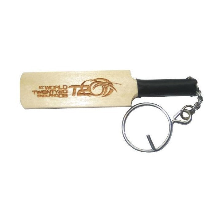 Branded Cricket Bat Keyring