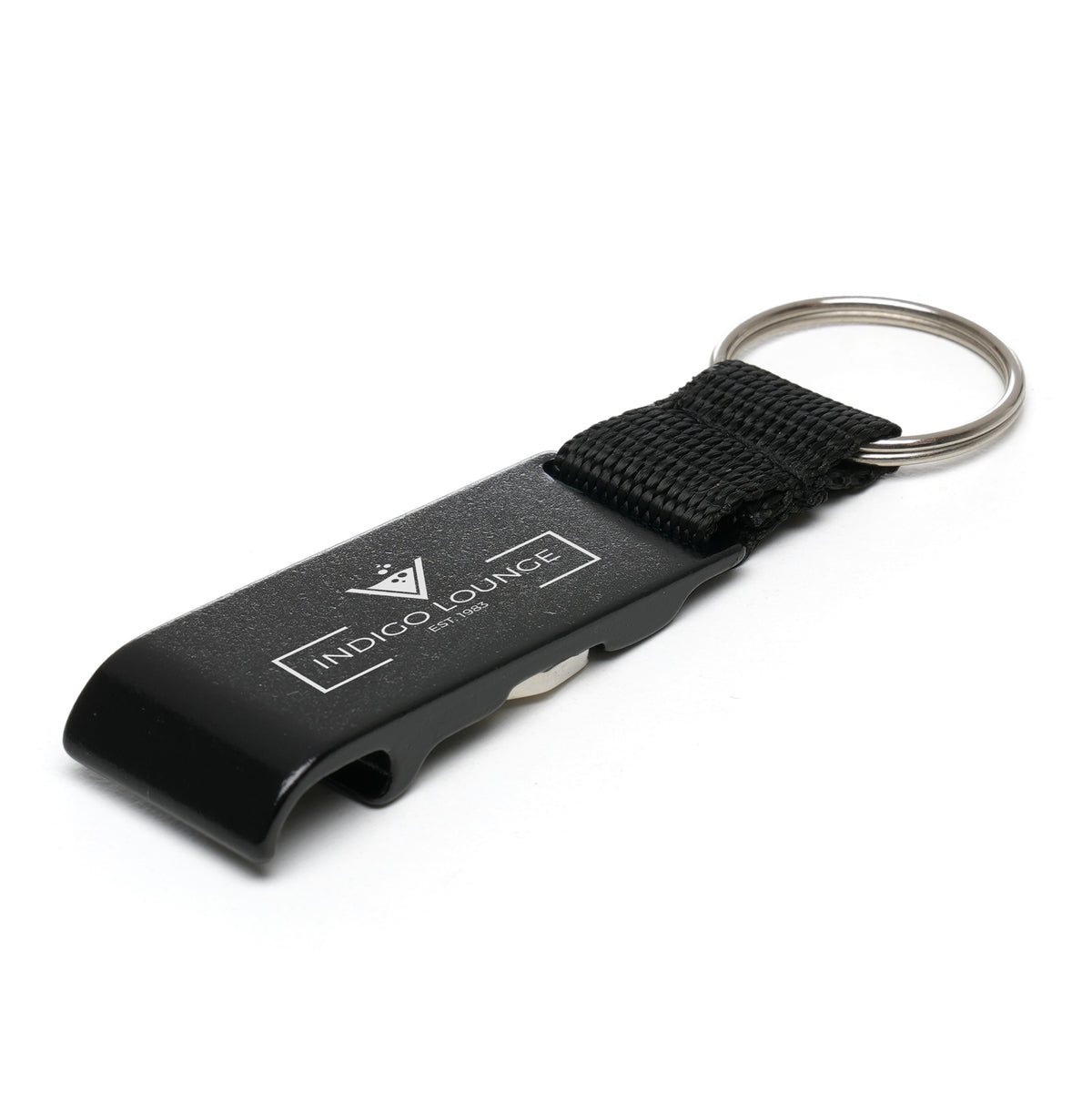 Branded Trolley Coin Bottle Opener Keyring