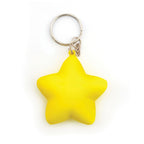Branded Stress Star Keyring