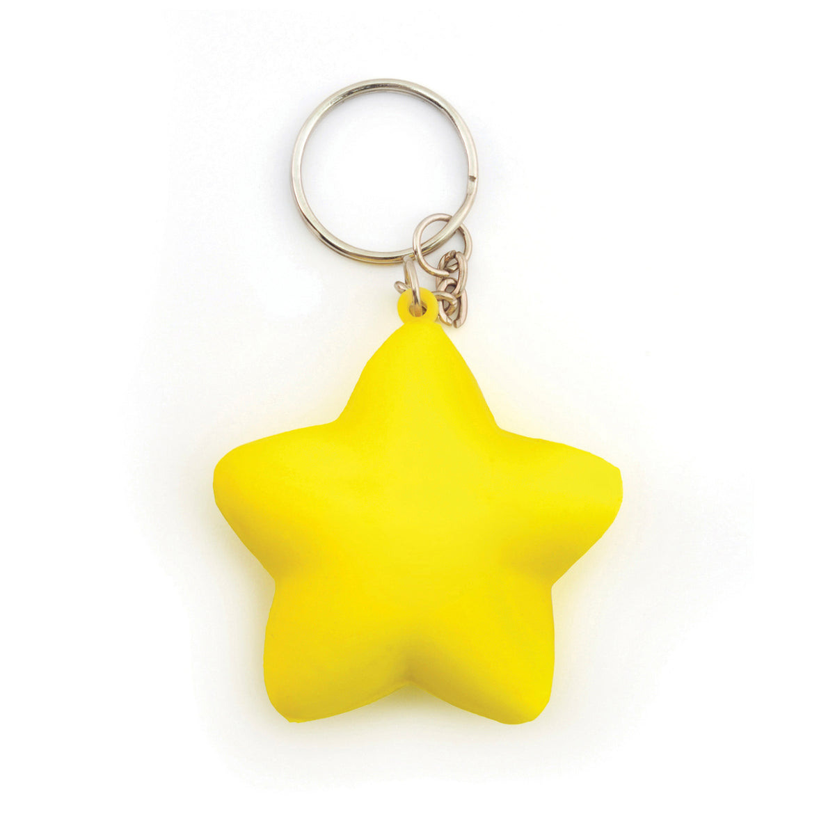 Branded Stress Star Keyring