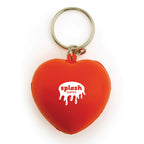 Branded Stress Heart Keyring
