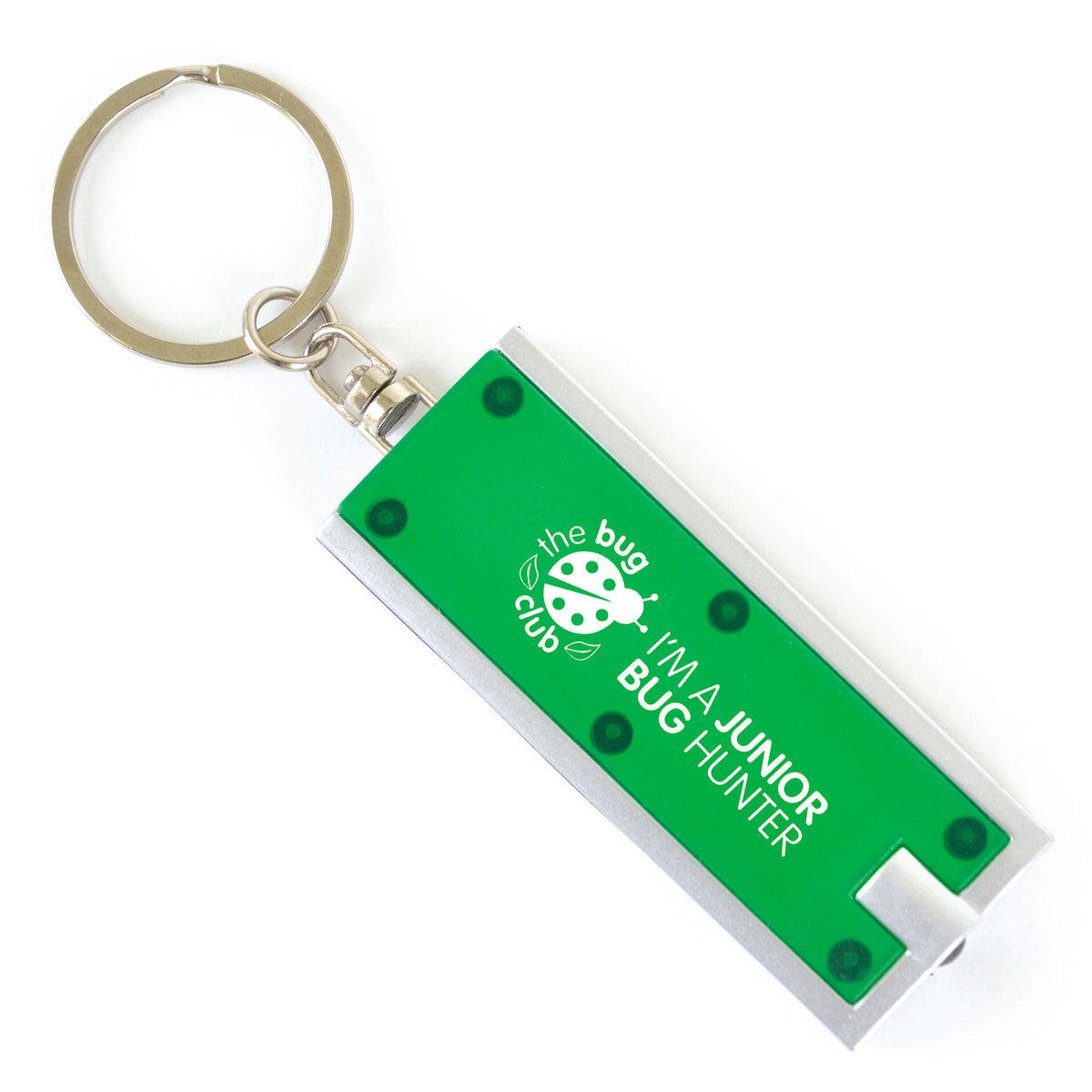 Branded Flat LED Keyring Torch