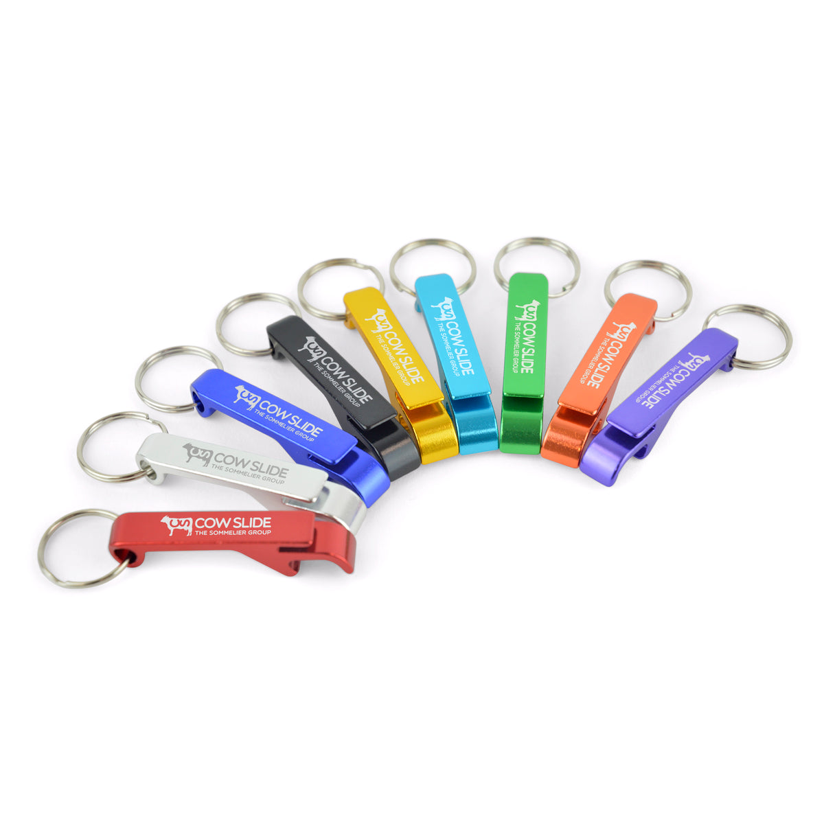 Branded Aluminium Bottle and Can Opener Keyring