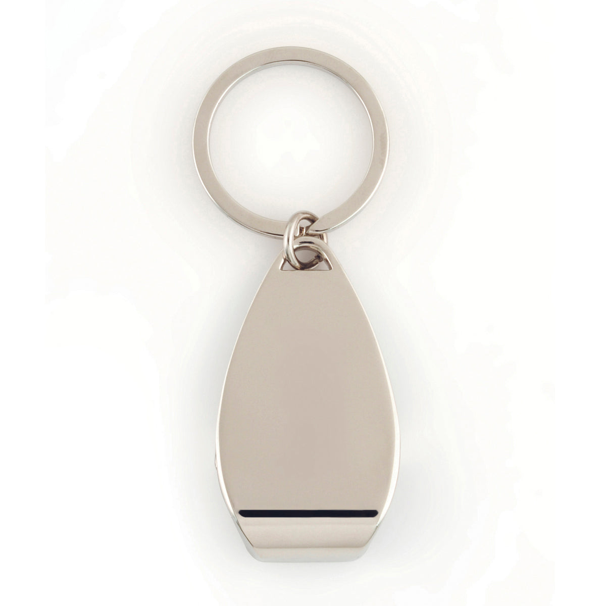 Branded Zinc Alloy Bottle Opener Keyring