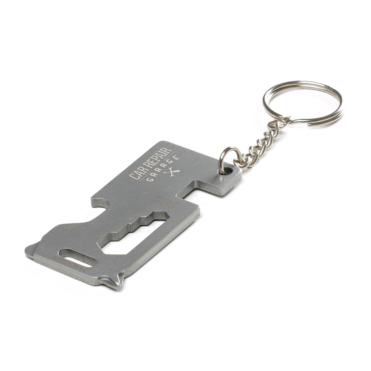 Branded Stainless Steel Multi-Tool Keyring