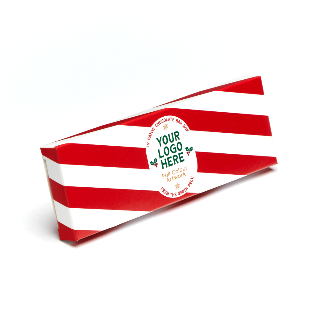 Branded Festive Chocolate Batons