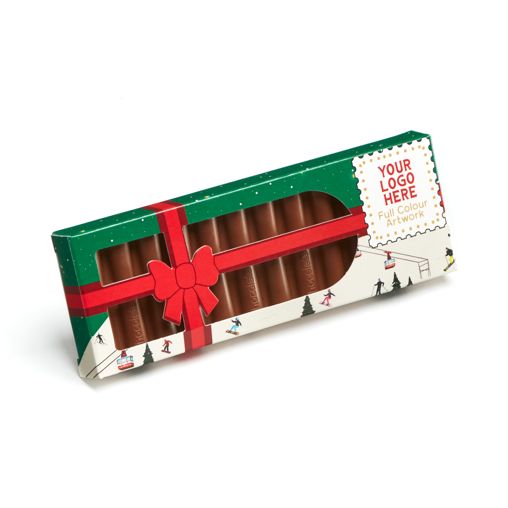 Branded Christmas Chocolate Batons