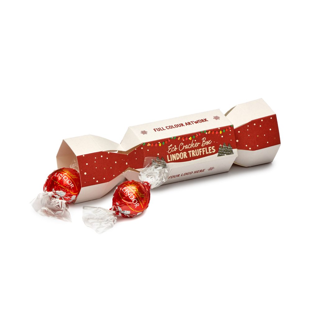 Branded Christmas Cracker Chocolate Box