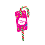 Branded Christmas Eve Treats Box, peppermint candy cane