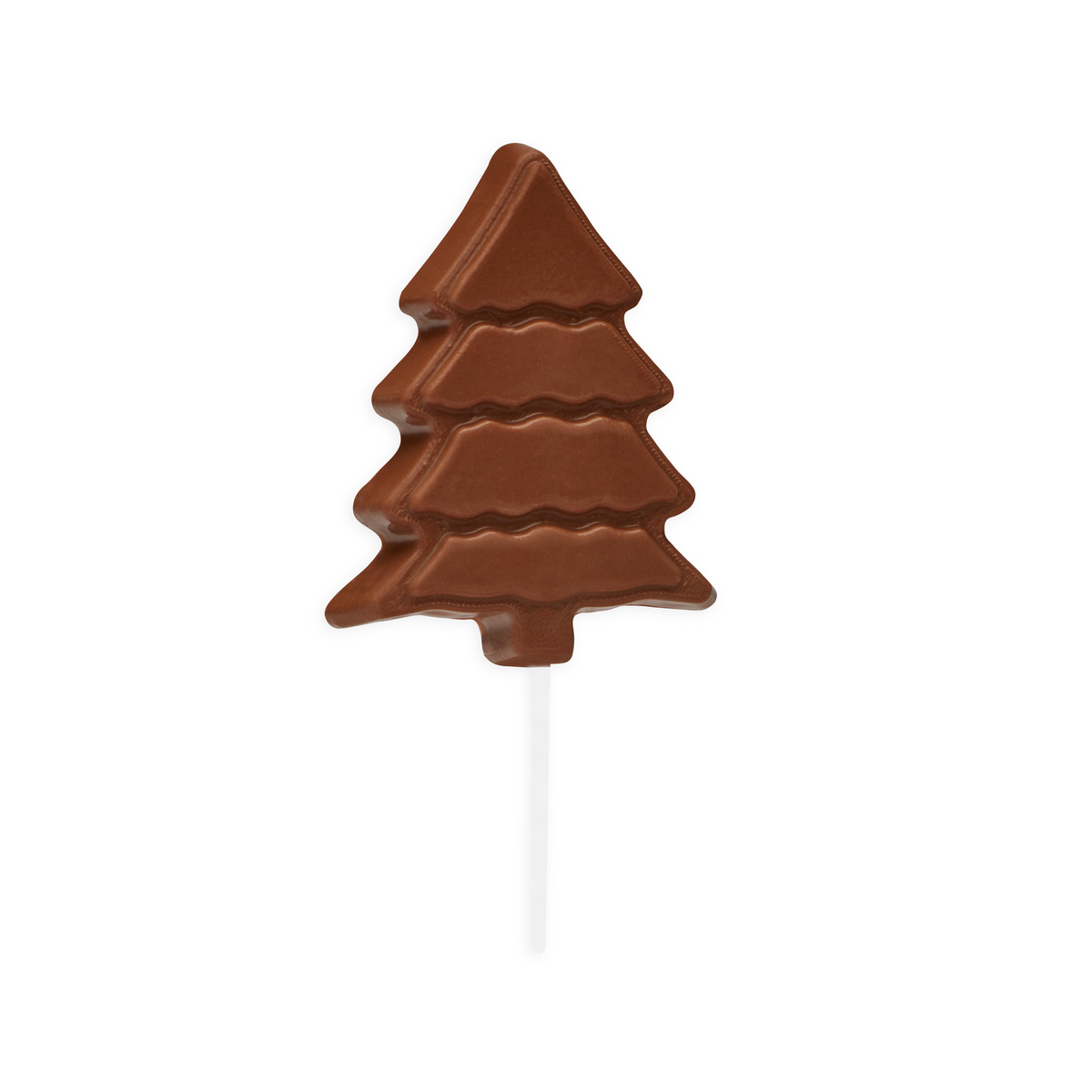 Christmas tree lolly, unwrapped view