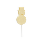 Branded snowman lolly, alternate view