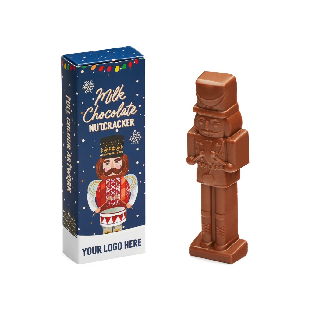 Branded Milk Chocolate Nutcracker