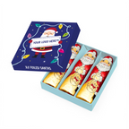 Branded foiled Santas treat box