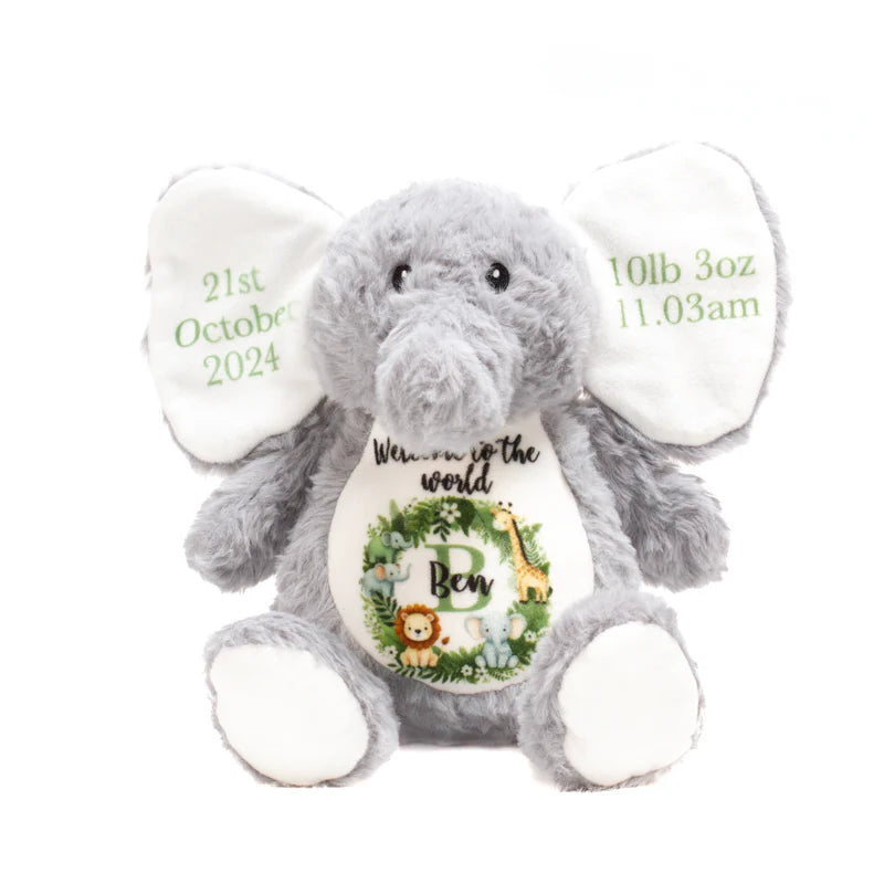 Branded Elephant Plush Toy