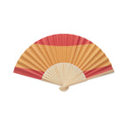Branded Flag Bamboo Fan