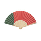 Branded Flag Bamboo Fan