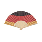 Branded Flag Bamboo Fan