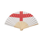 Branded Flag Bamboo Fan