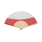 Branded Flag Bamboo Fan