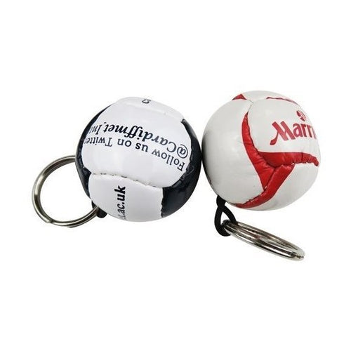Branded Football Keyring
