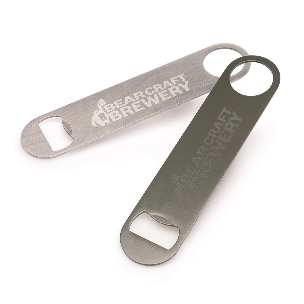 Branded Stainless Steel Flat Bottle Opener