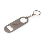 Branded Stainless Steel Bottle Opener Keyring