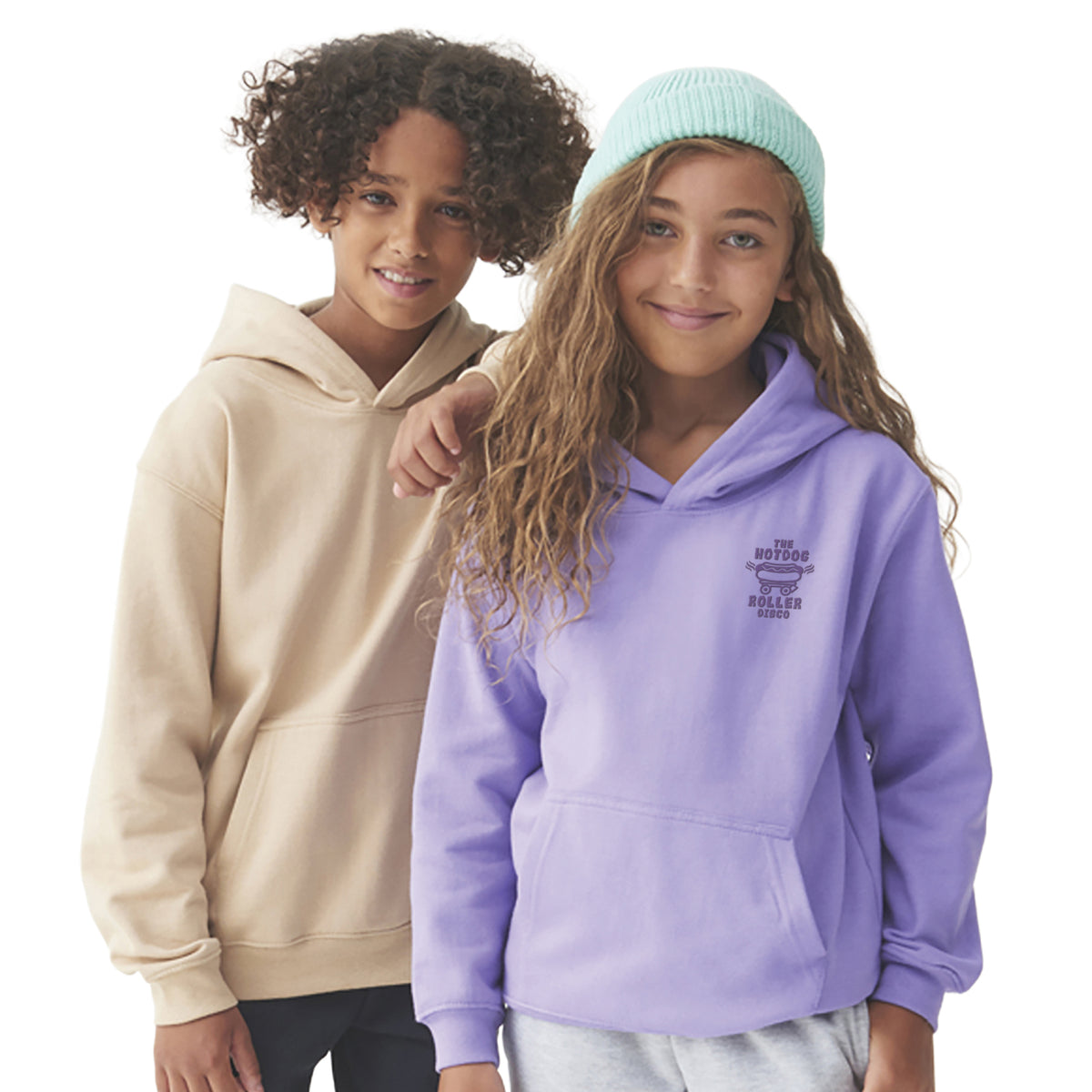 Branded Kids Cotton Polyester Hoodie