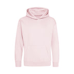 Branded Kids Cotton Polyester Hoodie in Baby Pink